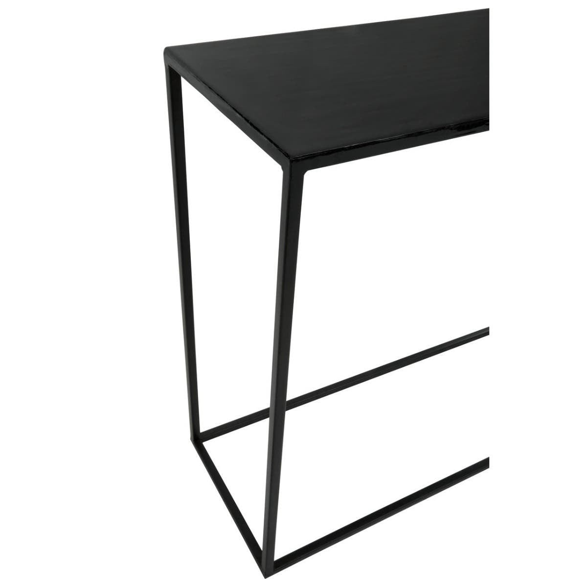 Ramus Black And White Ombre Console Table