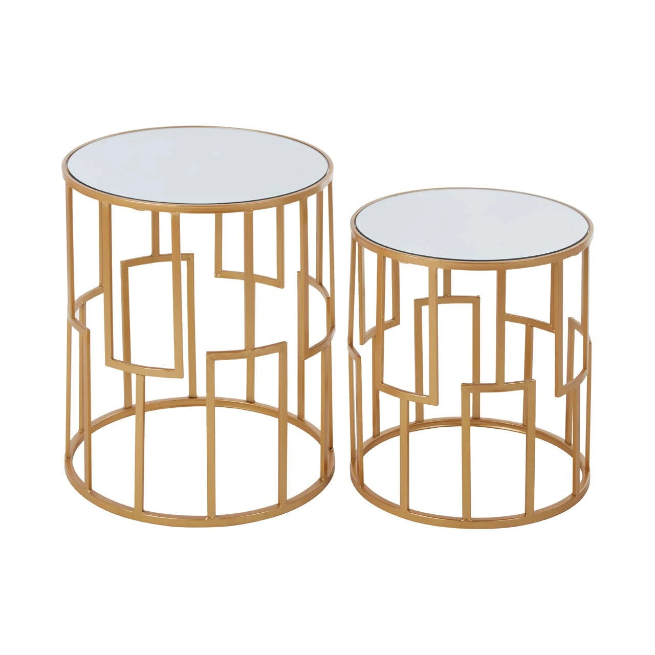 Avantis Set Of 2 Round Side Tables