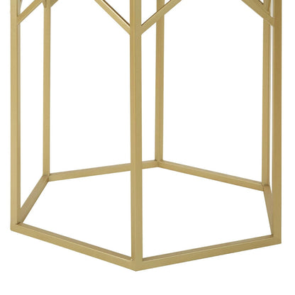 Avantis Set Of 2 Hexagonal Side Tables