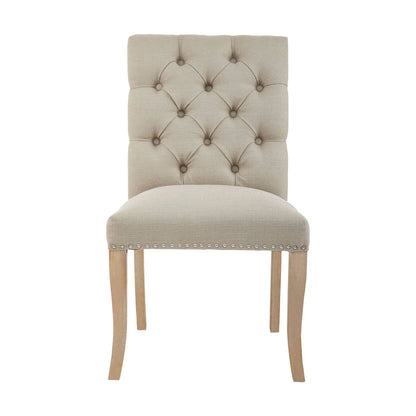 Kensington Townhouse Natural Linen Dining Chair