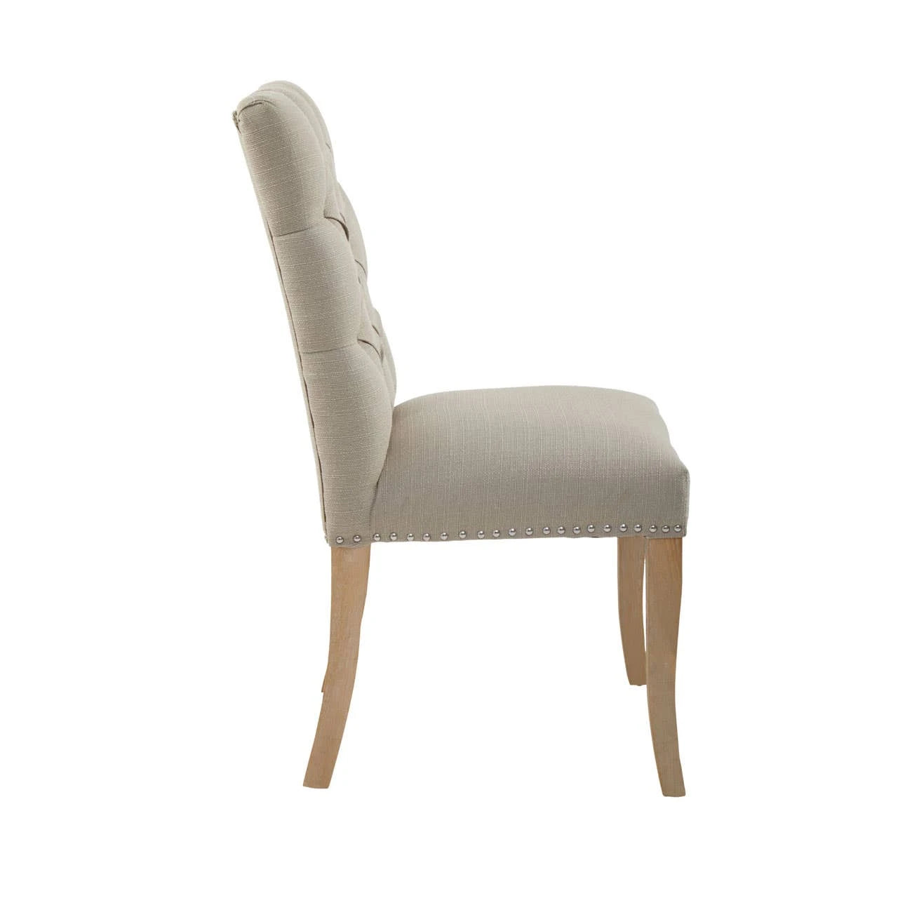 Kensington Townhouse Natural Linen Dining Chair