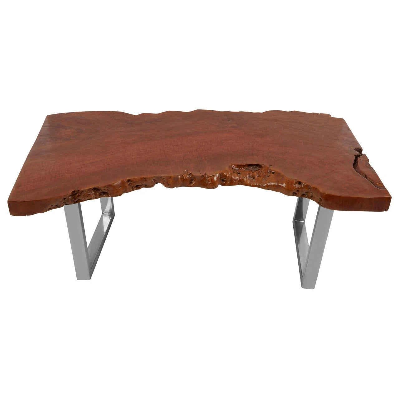 Surak Longan Wood Live Edge Coffee Table