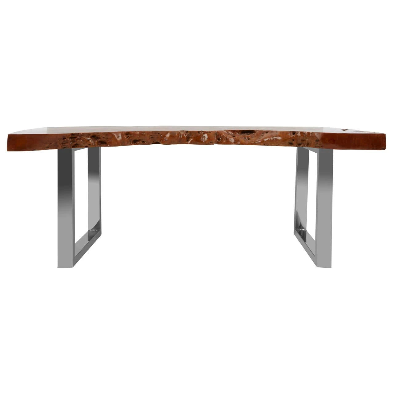 Surak Longan Wood Live Edge Coffee Table