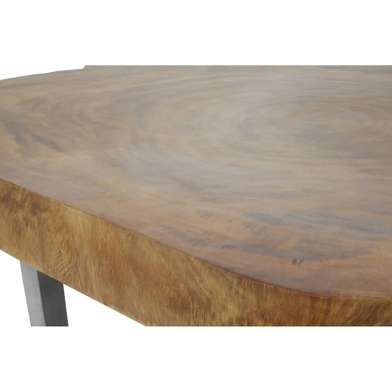 Surak Live Edge Teak Wood Coffee Table