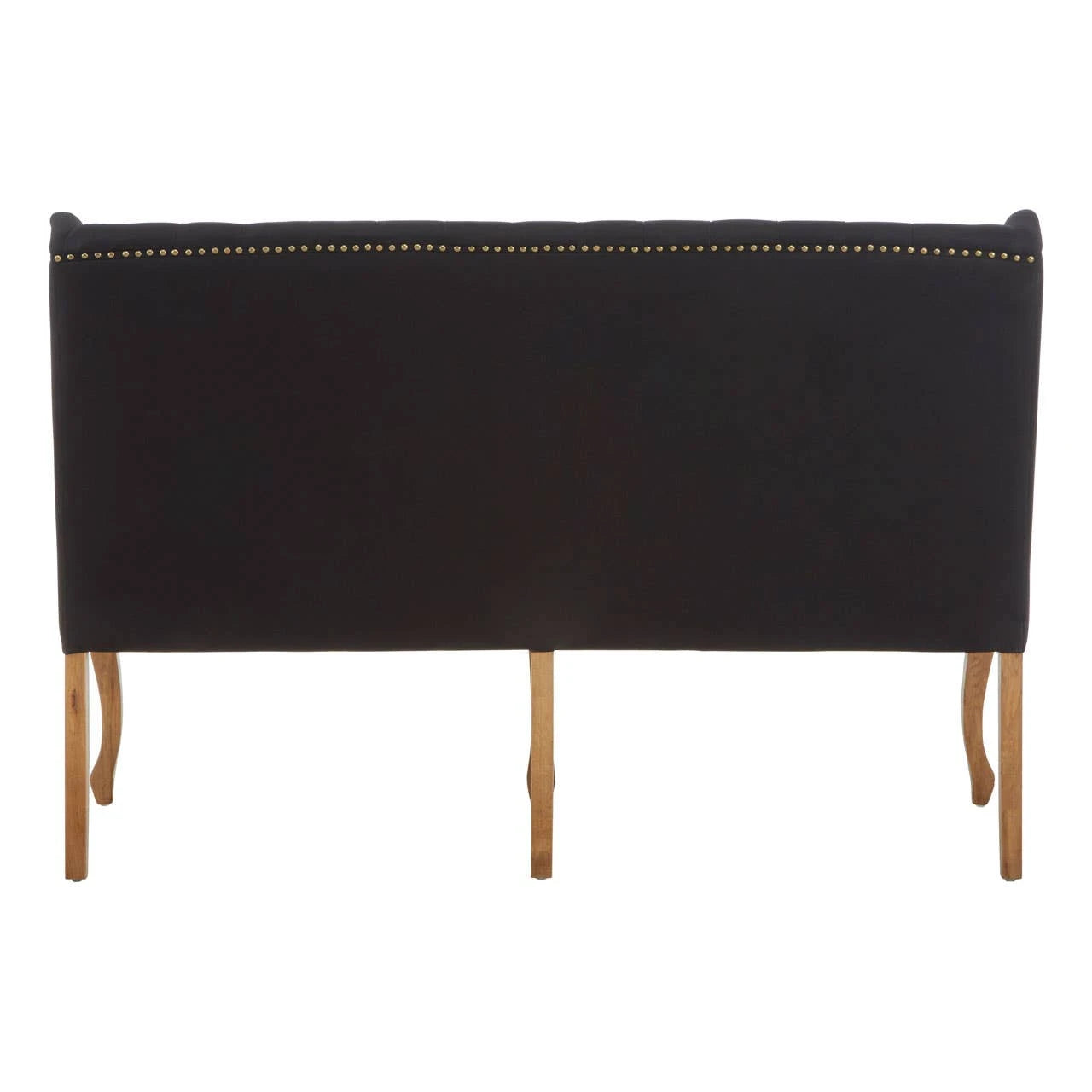 Harrison Black 2 Seat Bench Sofa