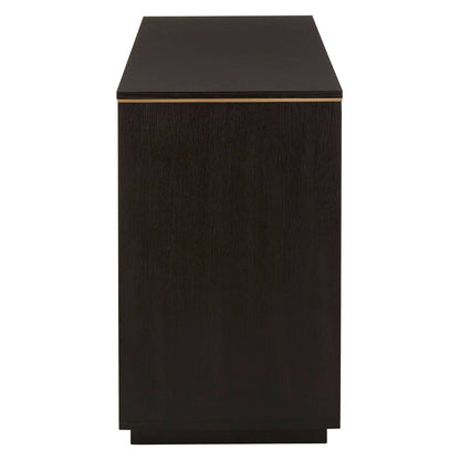 Diamond Oak Veneer Console Table