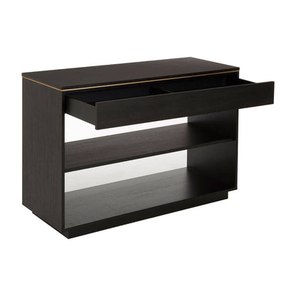 Diamond Oak Veneer Console Table