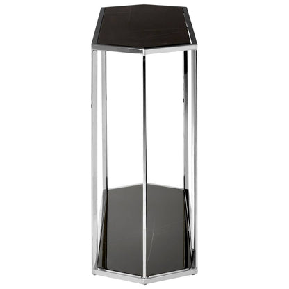 Piermount Silver Frame Console Table