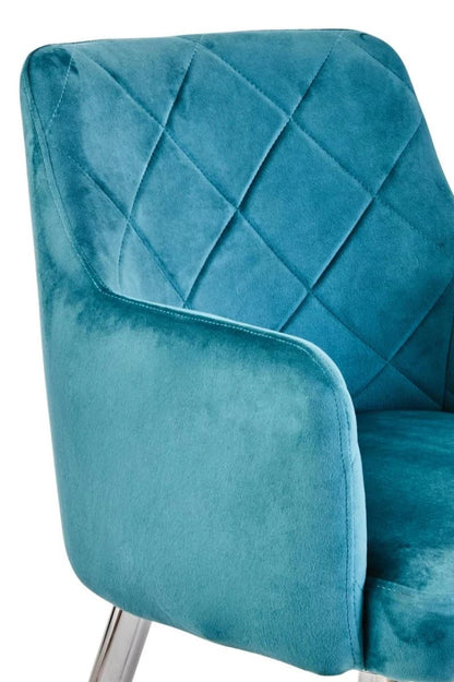 Tamzin Light Blue Splayed Dining Chair