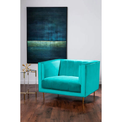 Otylia Green Armchair