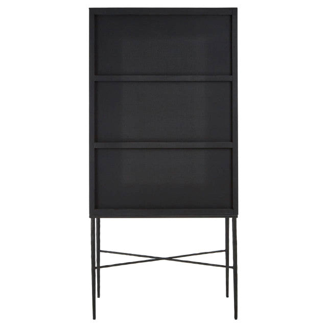 Milan Two Door Elm Wood Wine Cabinet