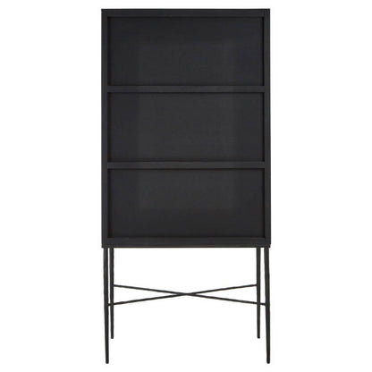 Milan Two Door Elm Wood Wine Cabinet