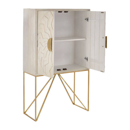 Sadras White Wash Mango Wood Cabinet