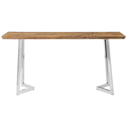Gabar Natural Bamboo Console Table
