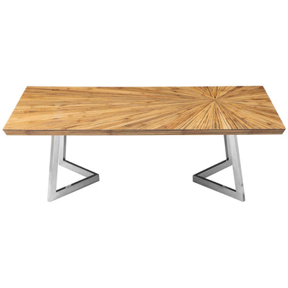 Gabar Natural Bamboo Coffee Table