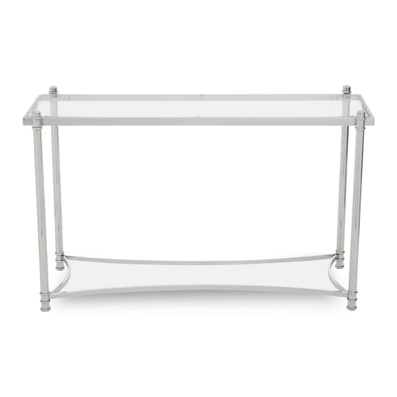 Aprilia White Marble Console Table