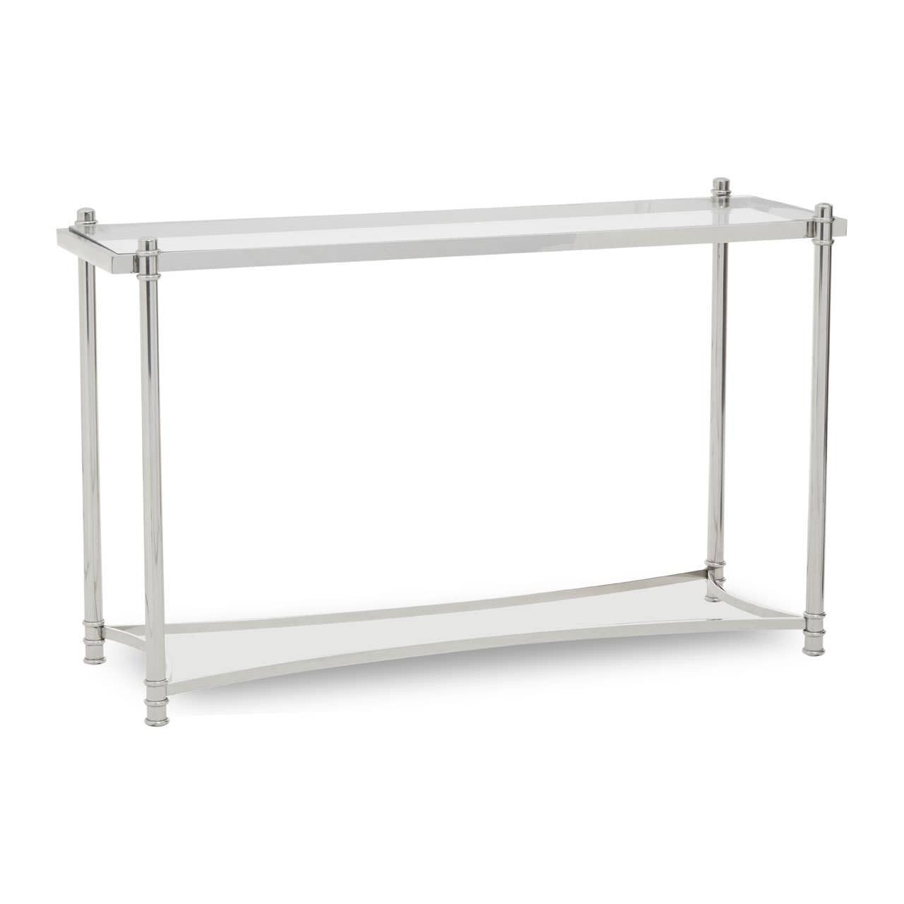 Aprilia White Marble Console Table