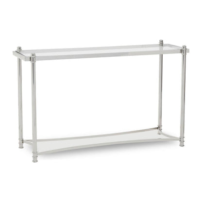 Aprilia White Marble Console Table