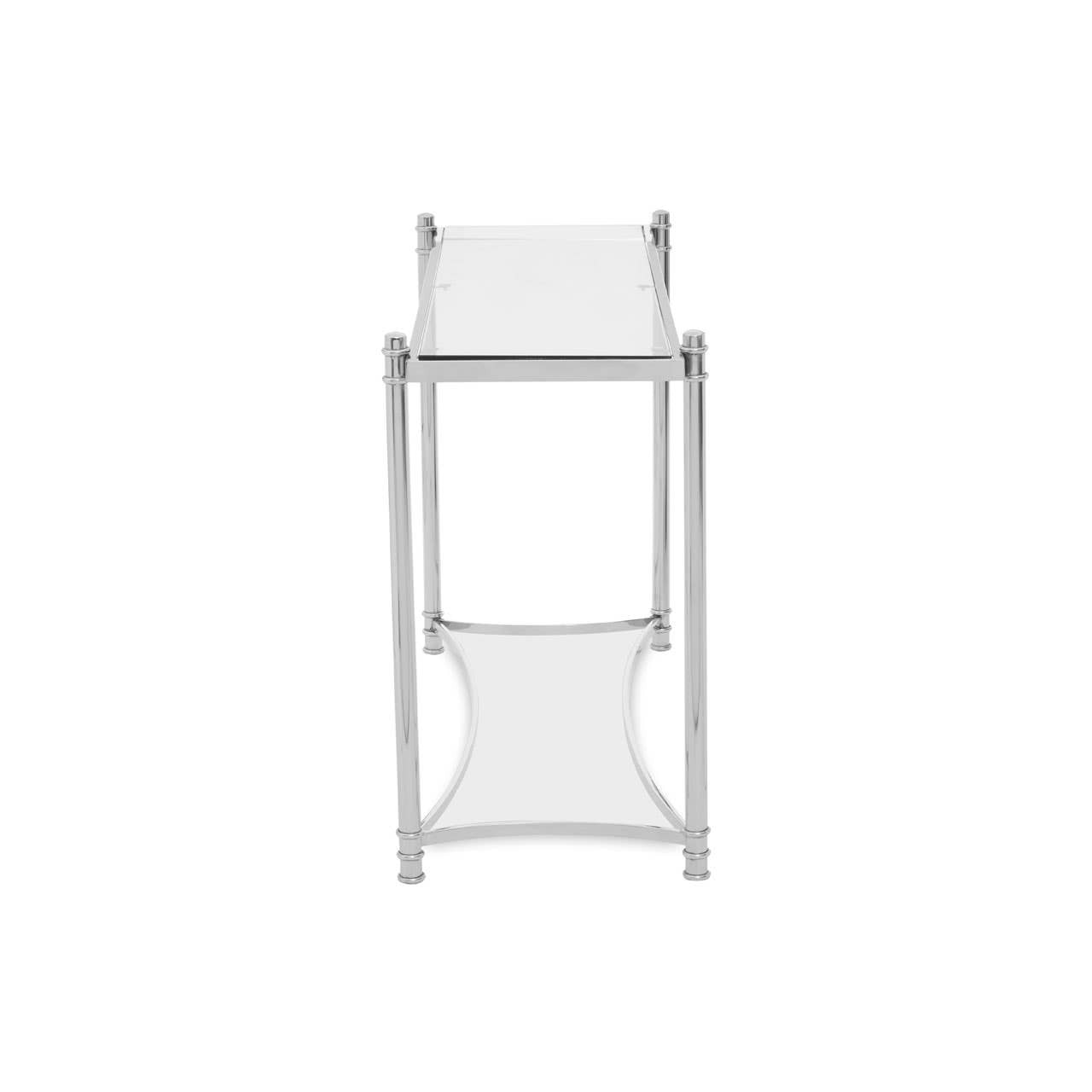 Aprilia White Marble Console Table