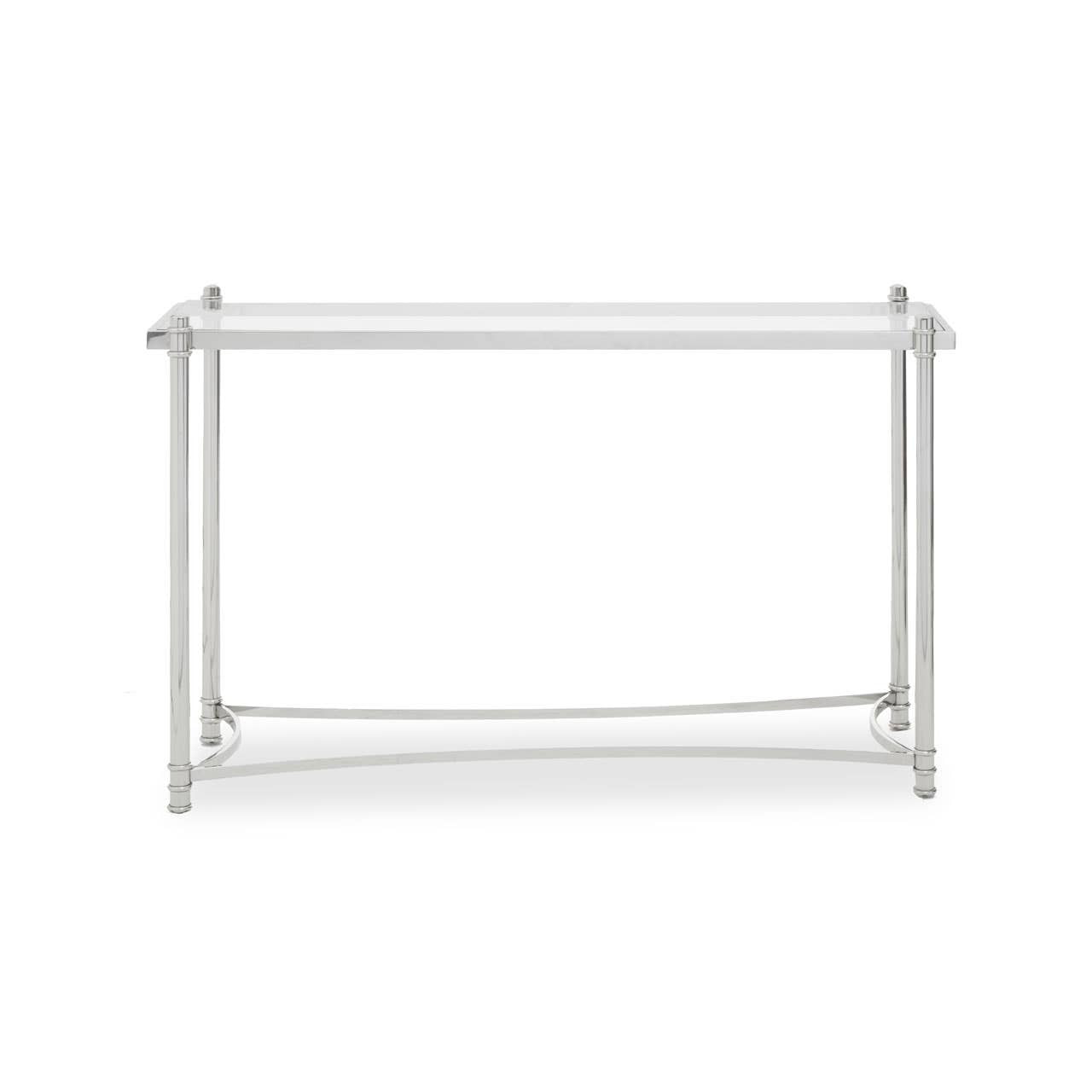 Aprilia White Marble Console Table
