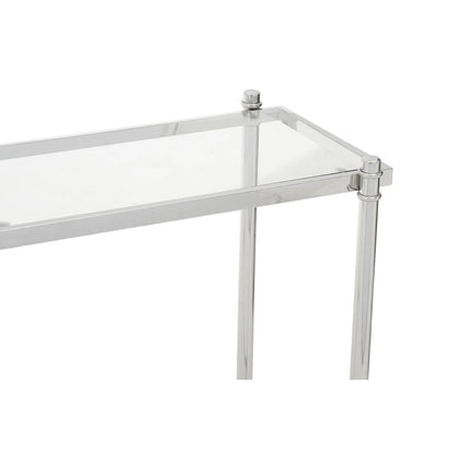 Aprilia White Marble Console Table