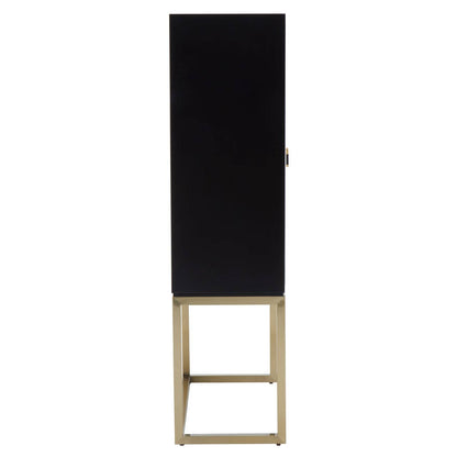Dumas Black and White Two Door Cabinet