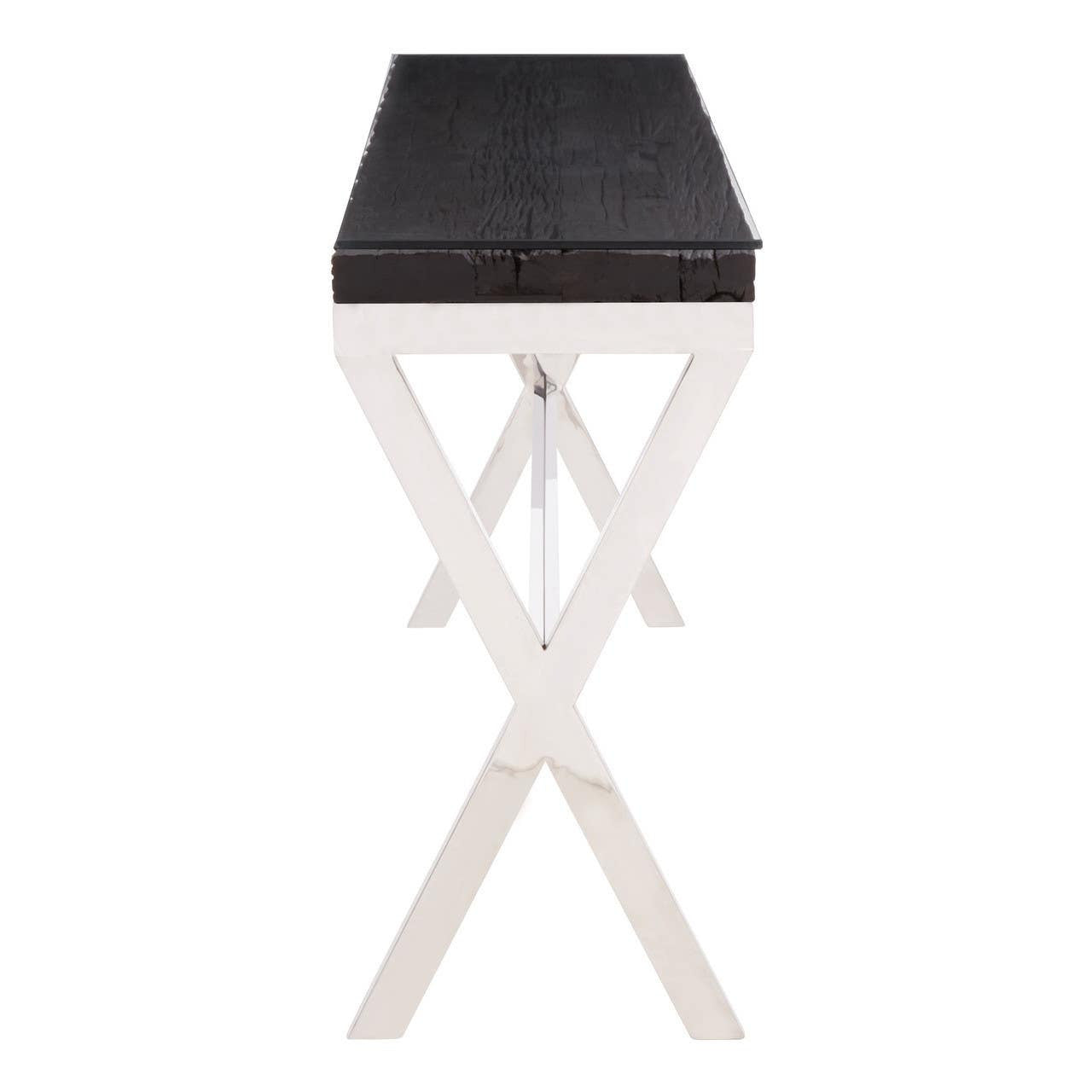 Kerala Console Table With Crossed Legs