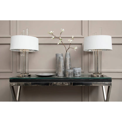 Kerala Console Table With Crossed Legs