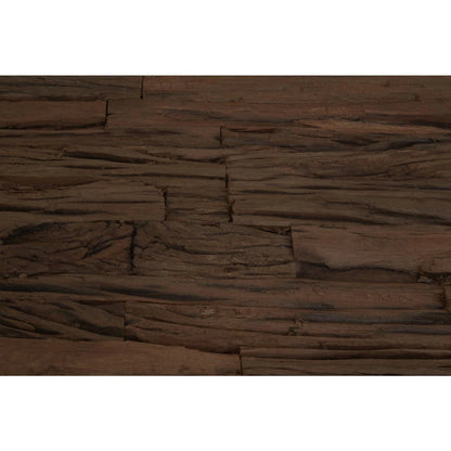 Kerala Natural Coffee Table With Cross Base