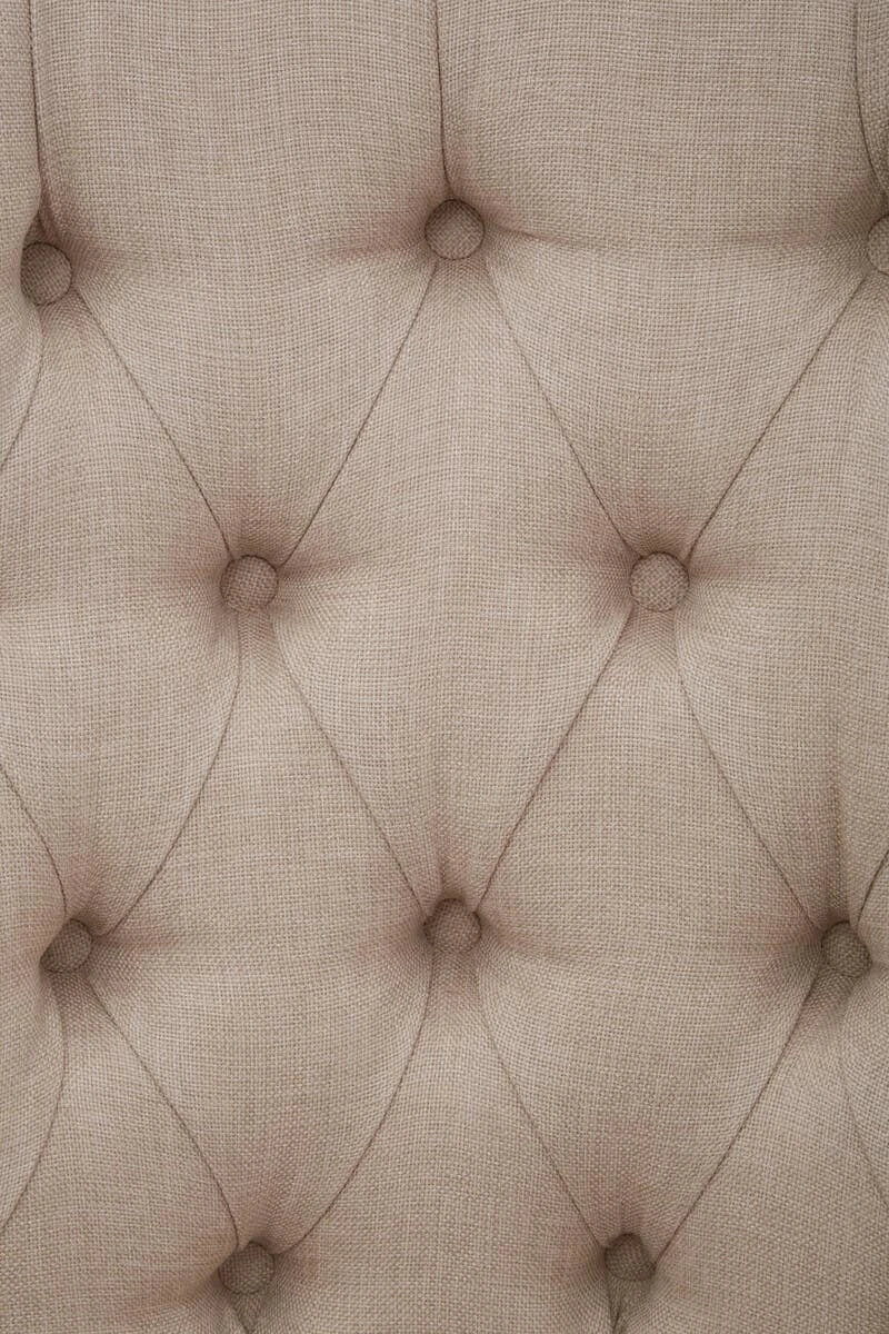 Cabra Cream Chair with Tufted Back