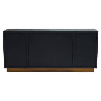Roselle Four Door Recycled Elm Wood Sideboard