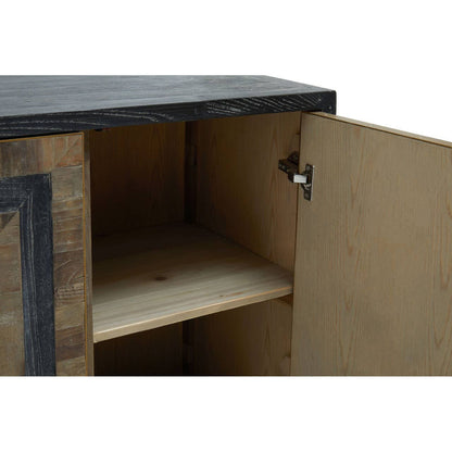Roselle Four Door Recycled Elm Wood Sideboard