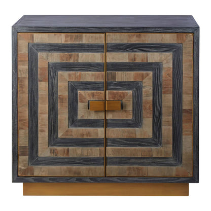 Roselle Two Door Recycled Elm Wood Sideboard