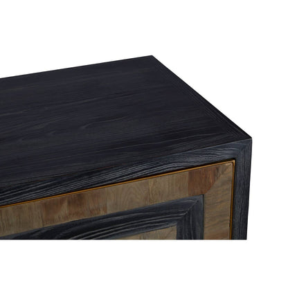 Roselle Two Door Recycled Elm Wood Sideboard