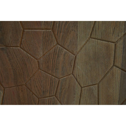 Malay Recycled Elm Wood 4 Door Sideboard