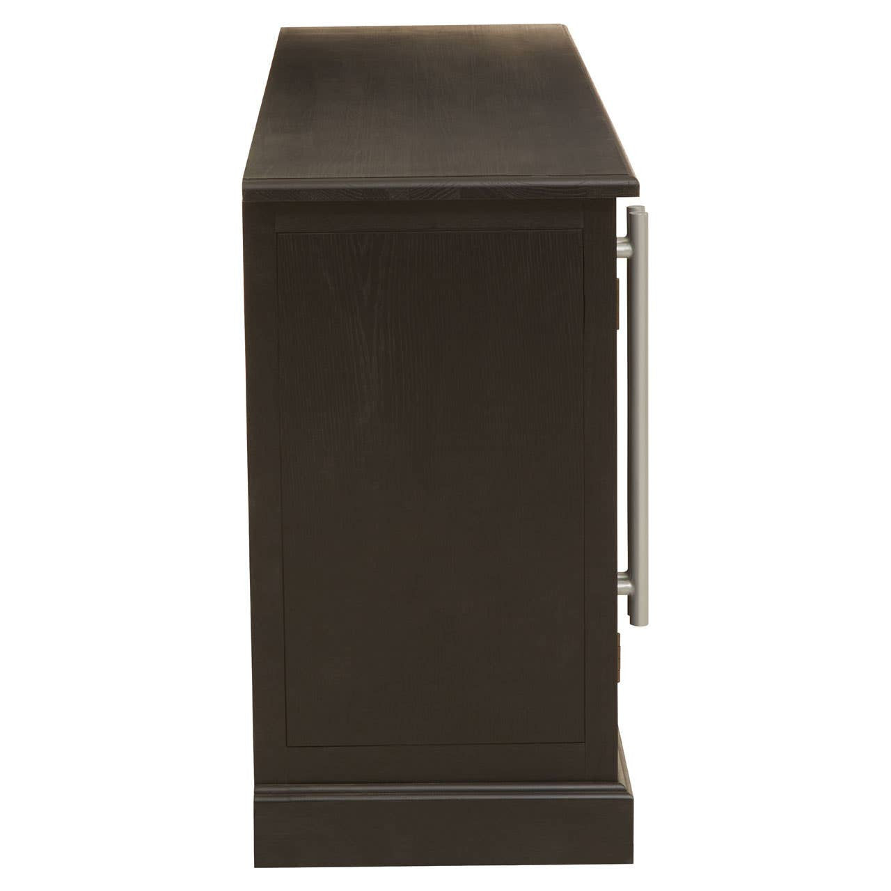 Lyon Black Oak Wood 4 Door Sideboard