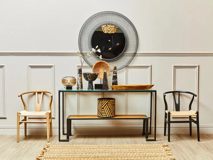 Lyon Wishbone Matte Black Chair