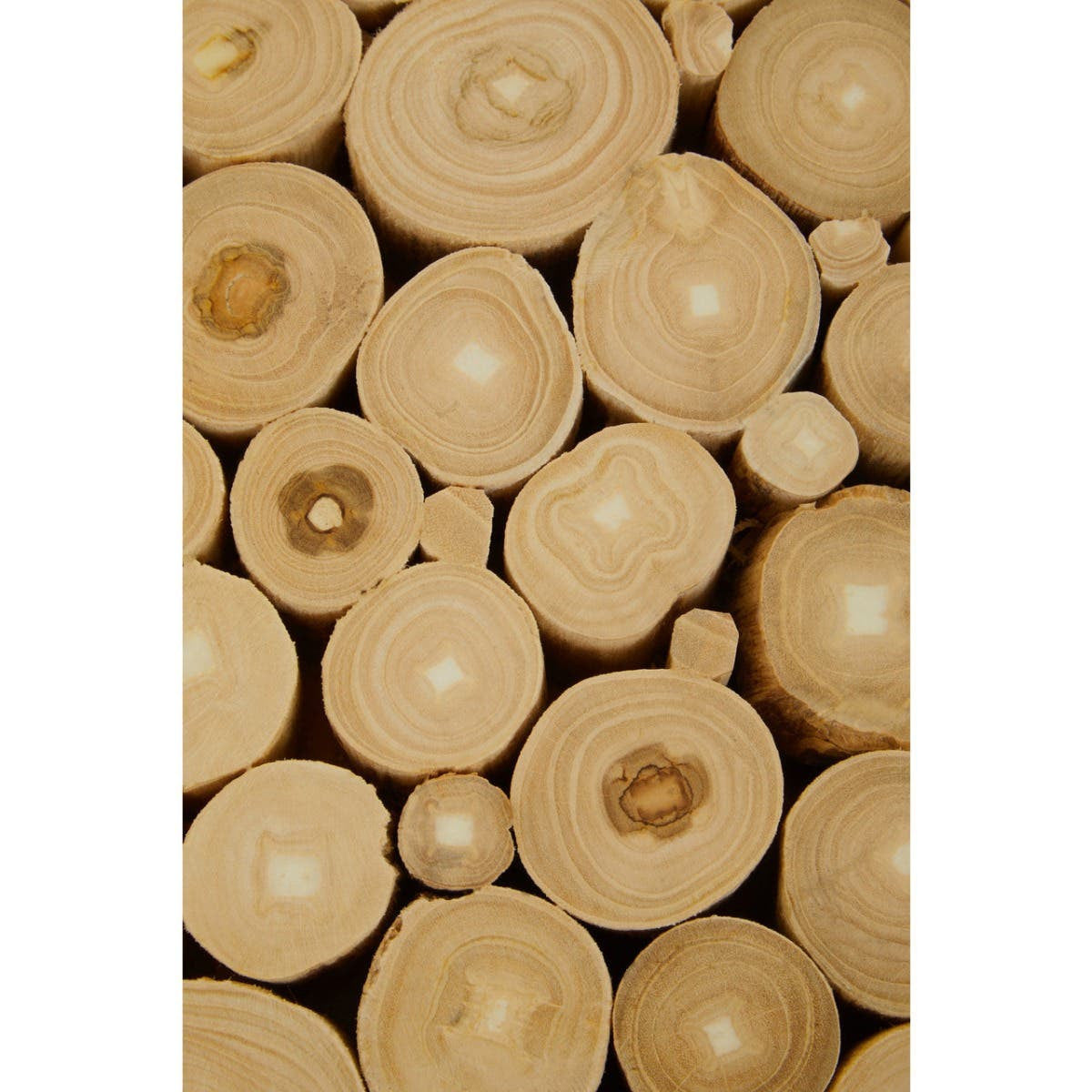 Malang Round Mosaic Teak Wood Coffee Table