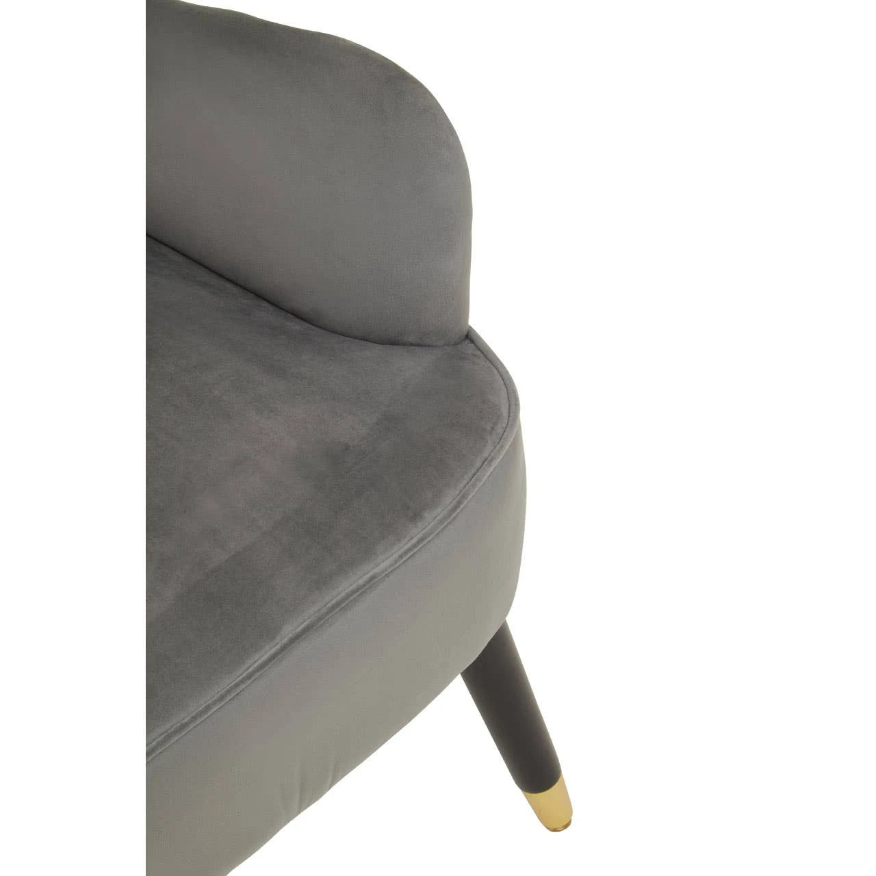 Sloan Grey Velvet Armchair