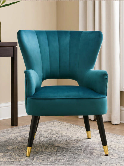 Sloan Green Velvet Armchair