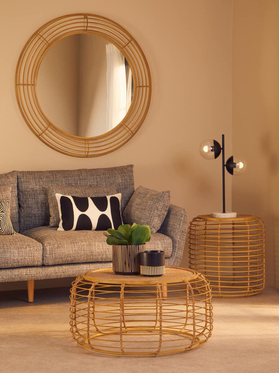 Trento Round Rattan Coffee Table