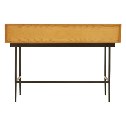 Jakara Natural Finish Console Table with 2 Drawers