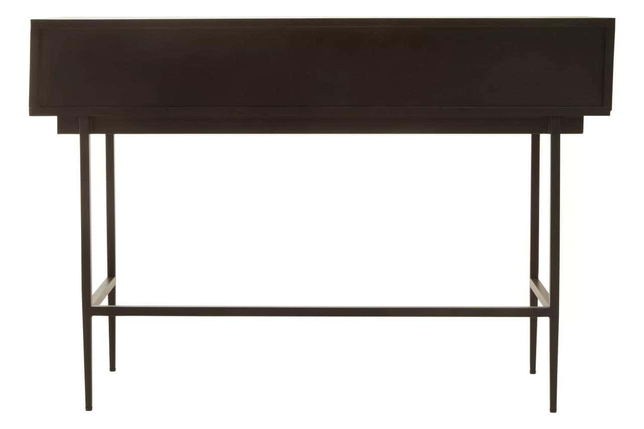 Jakara Black Finish Console Table with 2 Drawers
