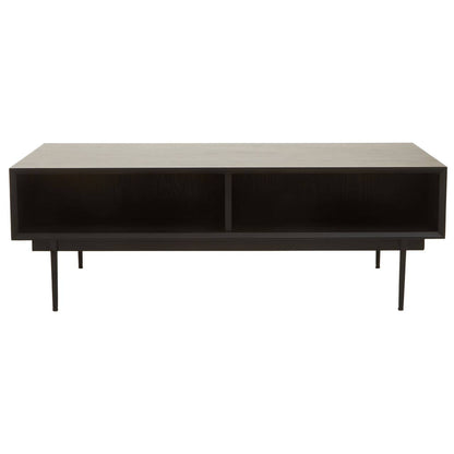 Jakara Black Finish Coffee Table with Drawers