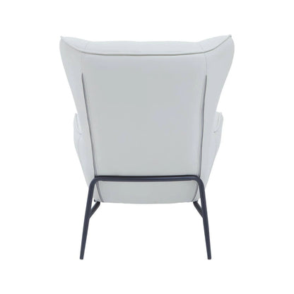 Kaiko Stone Faux Leather Armchair And Footstool