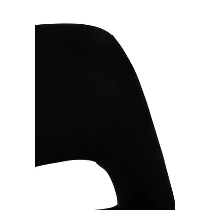 Warren Black Velvet Dining Chair