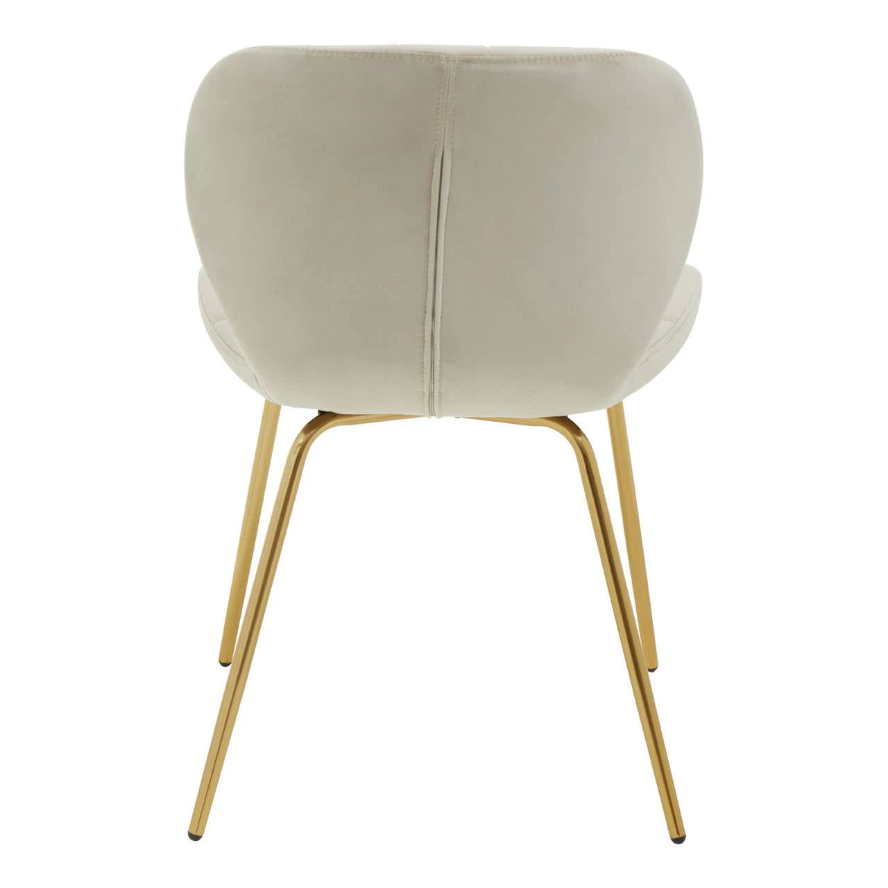 Warton Mink Velvet Dining Chair
