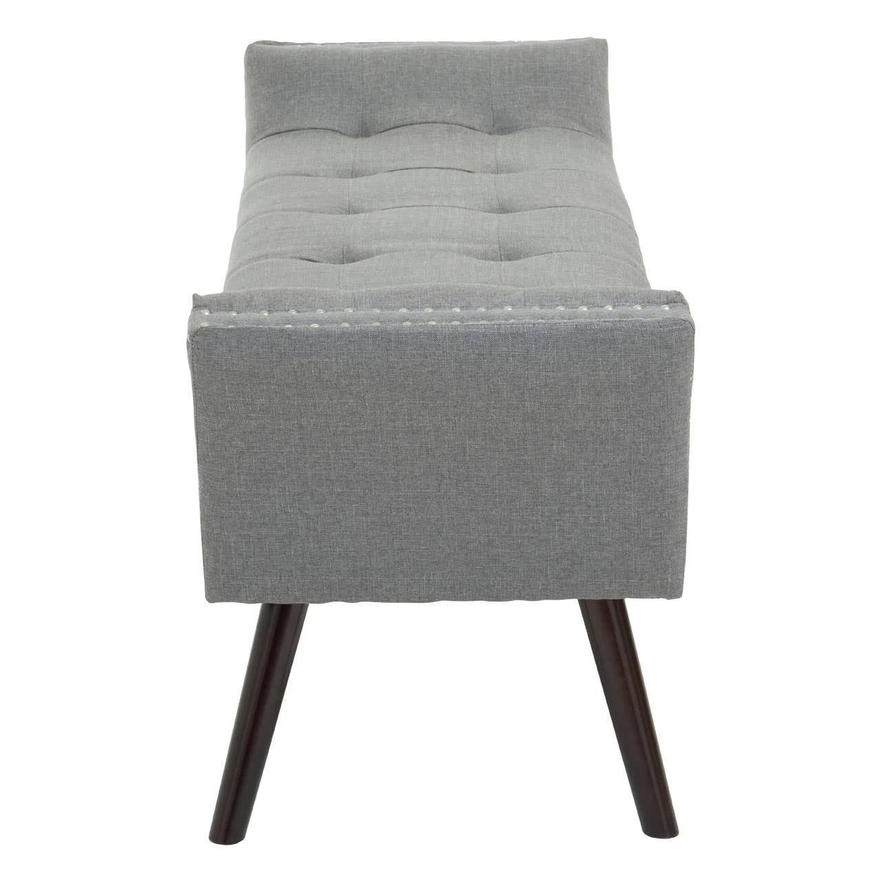 Alea Grey Fabric Bench