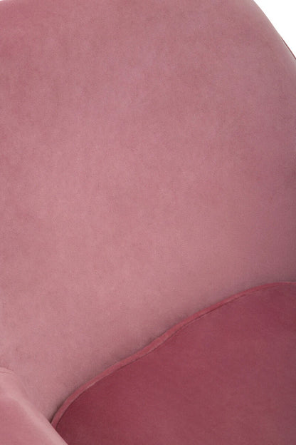 Avery Pink Velvet Swivel Chair