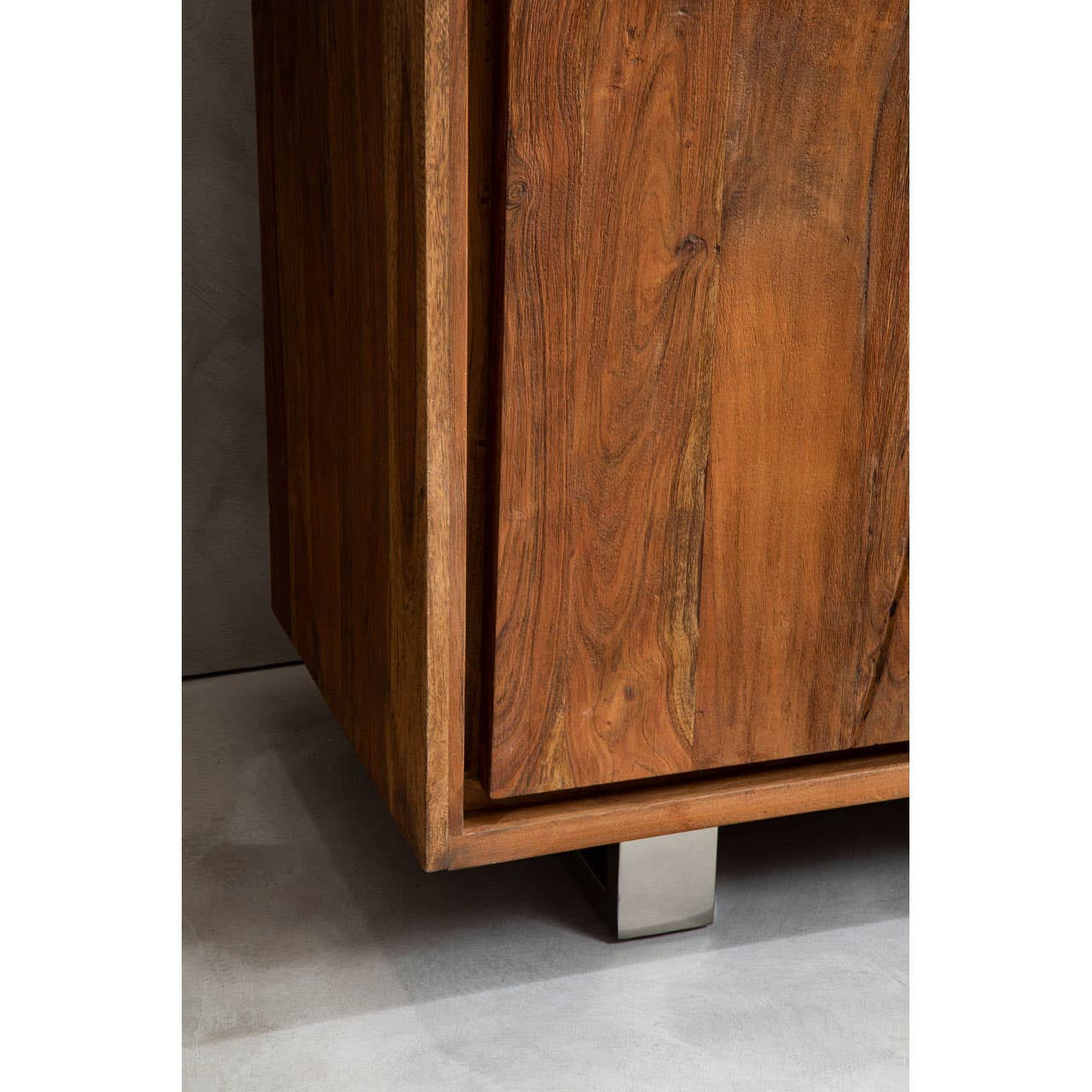 Simla Acacia Wood 2 Doors and 3 Drawers Sideboard